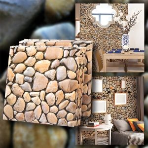 3D nástěnné obklady s efektem kamene - odlep a nalep | STONEBLOCKS