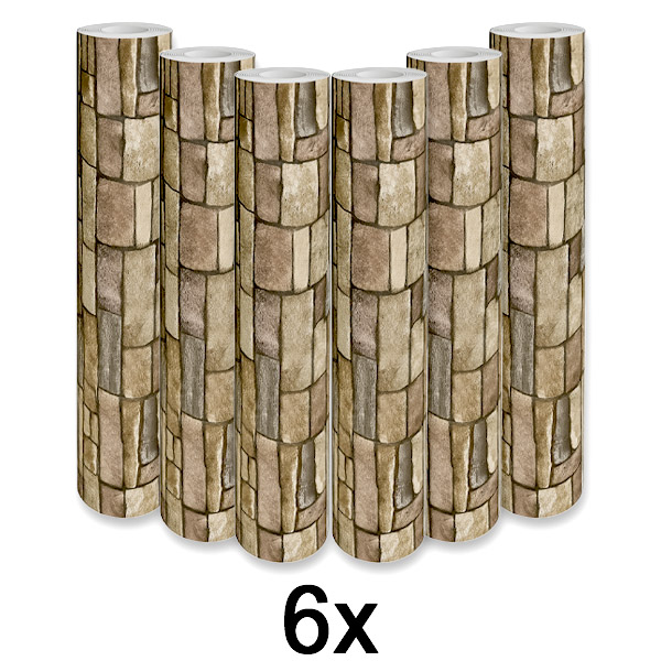 6x Stylová 3D Tapeta – Snadná Proměna Stěn | WALLCORWRAP