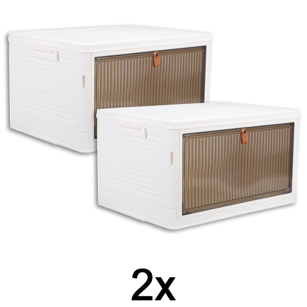 2x Úložný box s víkem | ORGABOX