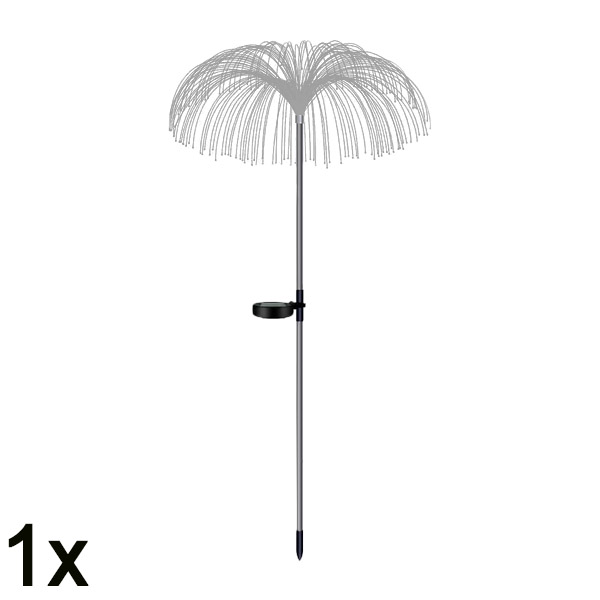 1x Solární tropická zahradní světla | LUMIPALM